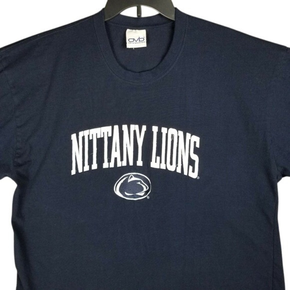 Penn State Nittany Lions Shirt Mens 2XL Football Raised Letter Collegiate Alumni